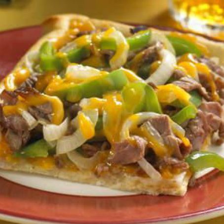 Philly Cheesesteak Pizza
