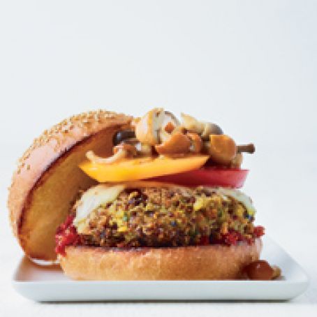 Fresh and Juicy Veggie Burgers