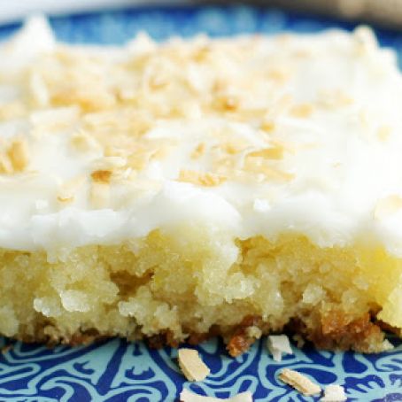 WHITE TEXAS COCONUT SHEET CAKE