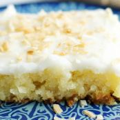 WHITE TEXAS COCONUT SHEET CAKE