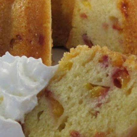 GA Peach Pound Cake
