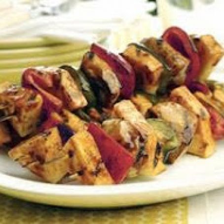 Sweet BBQ Chicken Kabobs