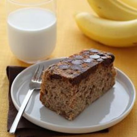 Chocolate Bottom Chiquita Banana Cake Recipe