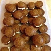 Gingerbread Whoopie Pies (mini)