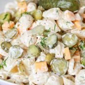 Dill Pickle Pasta Salad
