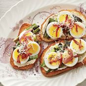 TARTINES****Country-Ham-and-Egg Toasts