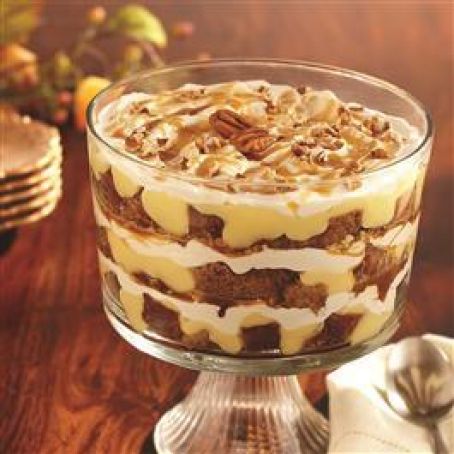 Pumpkin Caramel Trifle