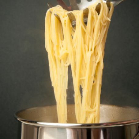 Pasta with Garlic, Almonds, and Herbs