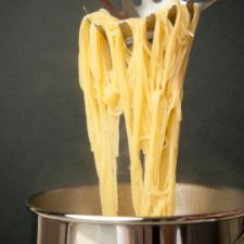 Pasta with Garlic, Almonds, and Herbs