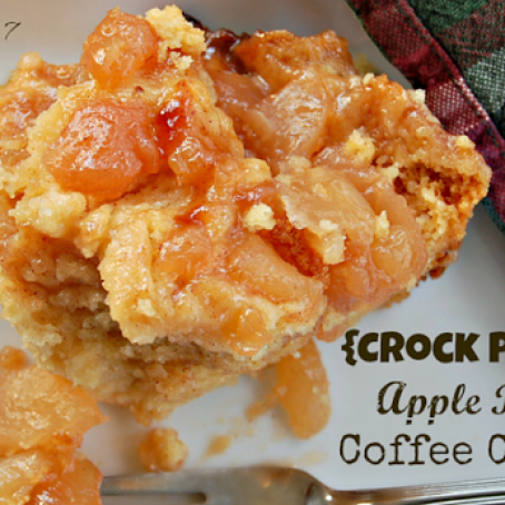 Crock Pot Apple Pie Coffee Cake