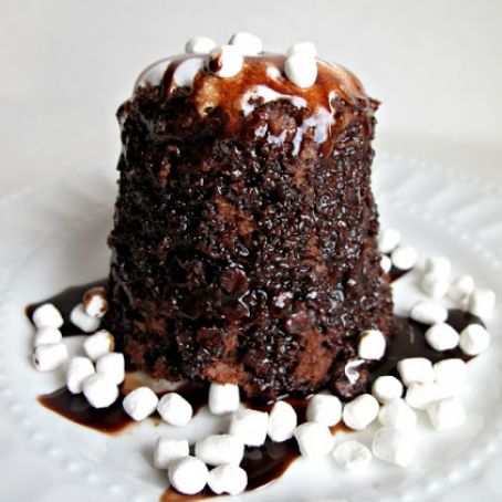 3-2-1 HOT CHOCOLATE CAKE IN A CUP