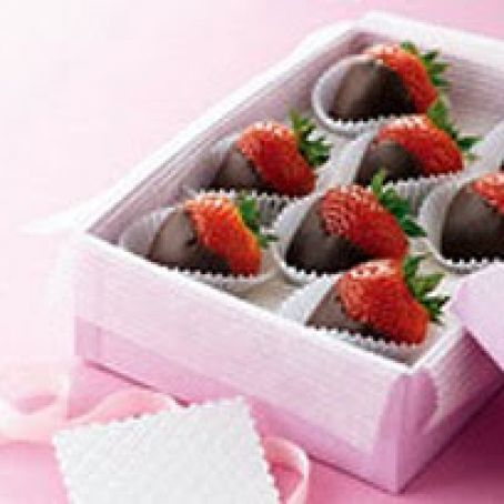 Chocolate dipped strawberries