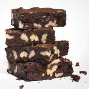 Cocoa Brownies with Browned Butter and Walnut