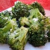 Broccoli with Poppy Seed Butter & Parmesan Cheese