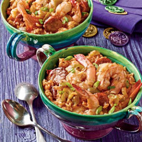 Shrimp-and-Sausage Jambalaya
