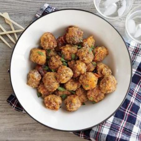 Cheesy Sausage Balls (lite)