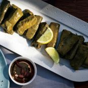 GRAPE LEAVES w/BULGAR & MINT