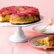 Rhubarb Upside-Down Cake