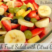 Glazed Fruit Salad