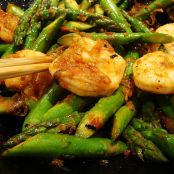 VEGGIE - Prawn & Asparagus with Spicy Sauce