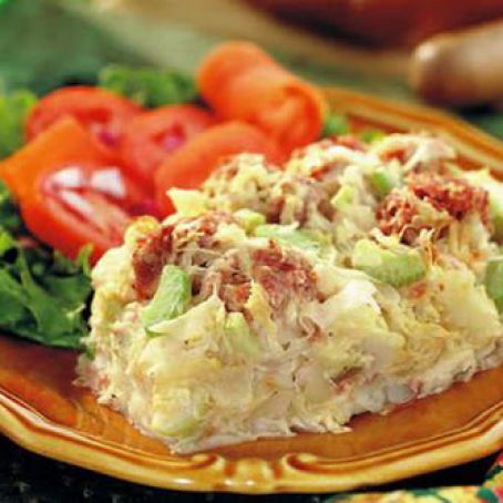 Corned Beef Vegetable Bake