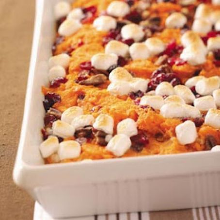 Mallow Sweet Potato Bake Recipe
