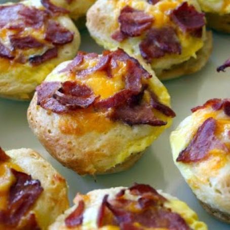 Bacon, Egg & Cheese Biscuit Muffins