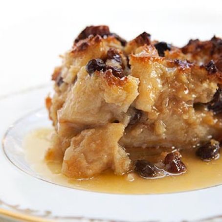 2013:  Mom's toasted white bread pudding