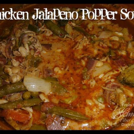 Chicken Jalapeno Popper Soup