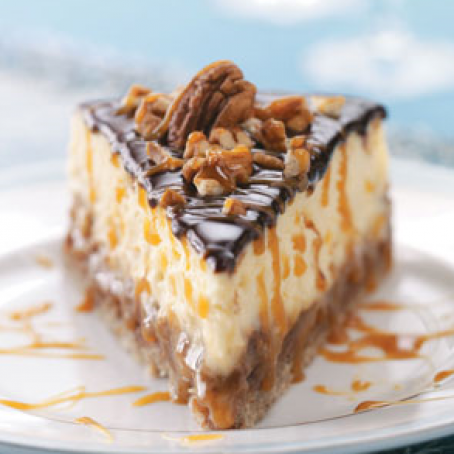 Layered Turtle Cheesecake Recipe