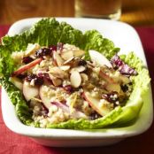 Apple & Couscous-Bulgar Salad