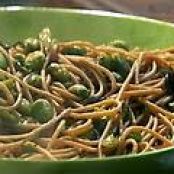 Orange-Sesame Pork Chops with Teriyaki Whole-Wheat Noodles