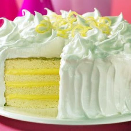 Lemon Meringue Cake