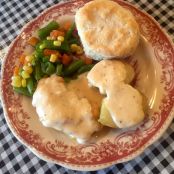 Chicken Paprika in Sour Cream Gravy in an Instant Pot