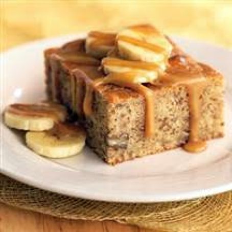 Banana Caramel Cake