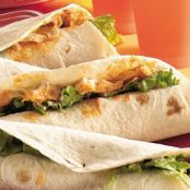 Slow Cooker Buffalo Chicken Wraps