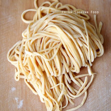 Chinese Egg Noodles- Handmade Version