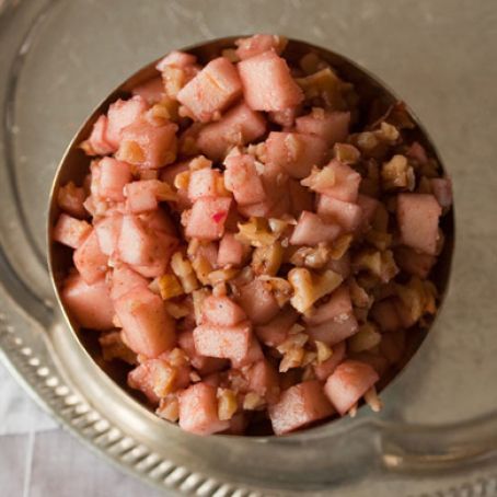 Traditional Apple-Walnut Charoset