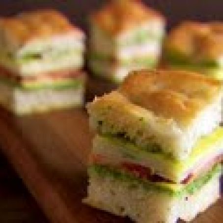 Mini Italian Club Sandwiches