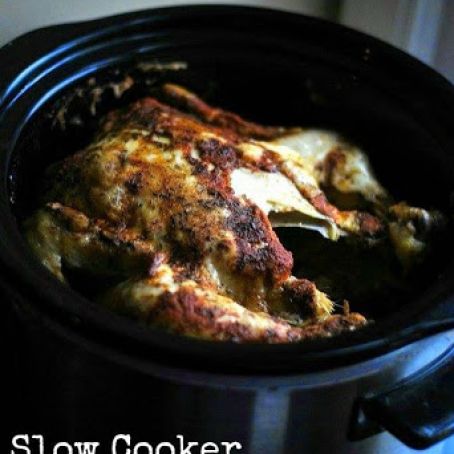 Slow Cooker Rotisserie Chicken