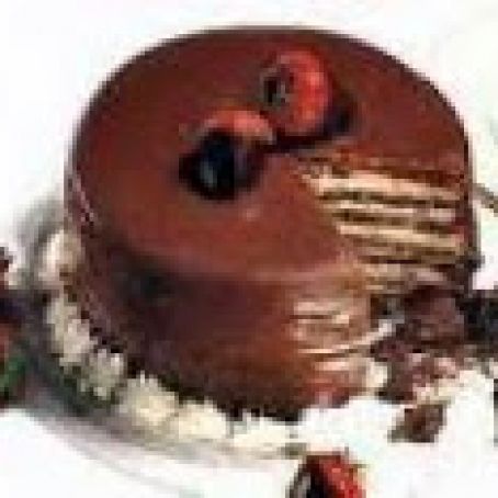 Chocolate Doberge Cake