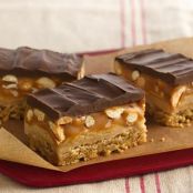 Peanut Butter Cookie Candy Bars