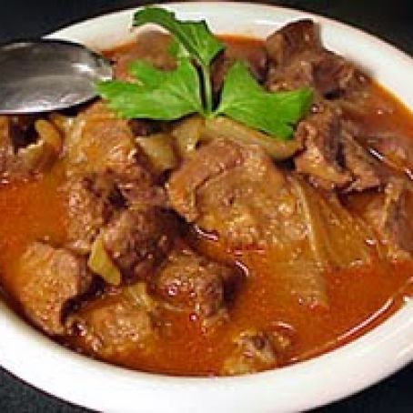 Beef Stew With Gherkins (Czech)