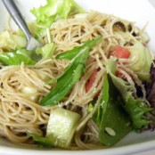 Pastrami Angel Hair Pasta Salad