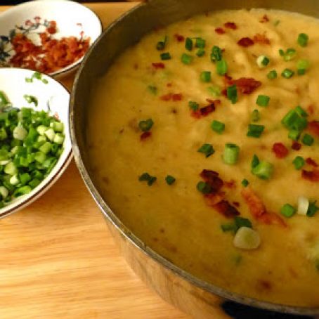 Baked Potato Soup - Chunky & Good
