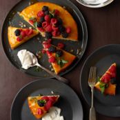 Almond Cake with Fresh Berries