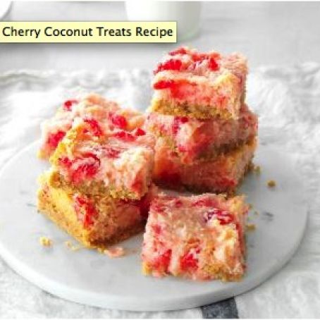 Cherry Coconut Treats Recipe