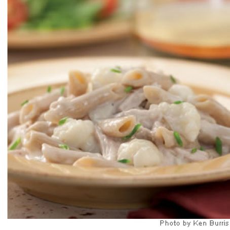 Healthy:  Cheesy Chicken Pasta