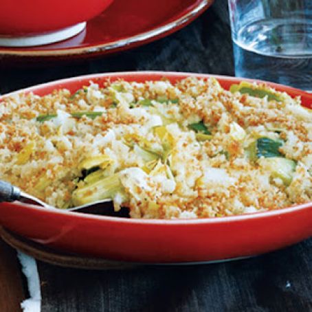 CREAMED LEEKS
