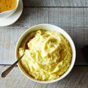 Mashed Potatoes with Caramelized Onions